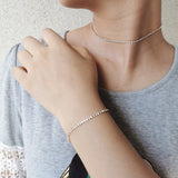Stylish Stainless Steel Simple Crystal Inlaid – Jewelry Gift Ideas — 2