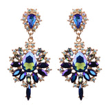 European And American Retro Drop-shaped Gemstone Earrings – Gift Ideas — 1