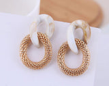 Fashion Exaggerated Acrylic Chain Earrings – Stylish Gifts — 5