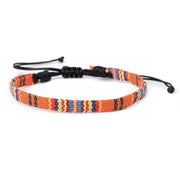 Iridescent Boho Bracelet Original Handmade Cotton – Jewelry Gift Ideas — 13