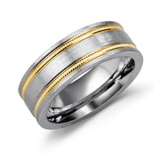 Simple Stainless Steel Men's Ring – Gifts for Him — 3