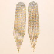 European And American Luxury Full Diamond Long Tassel – Stylish Gifts — 2