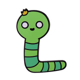 Cute Cartoon Green Worm Brooch Adventure – Jewelry Gift Ideas — 3