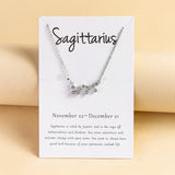 Explosive Diamond Twelve Constellation Necklace – Jewelry Gift Ideas — 17