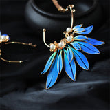 Retro Style Illusion Wing Shape Earrings – Stylish Gifts — 5