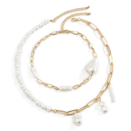 Baroque Shaped Pearl Necklace Creative – Jewelry Gift Ideas — 2