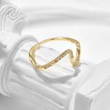 Women's Simple Geometric Line Ring – Gifts for Her — 4