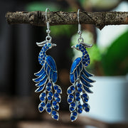 European And American Texture Peacock Earrings – Holiday Gift Ideas — 2