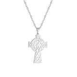 Middle Ring Cross Pendant Necklace For Men – Jewelry Gift Ideas — 9