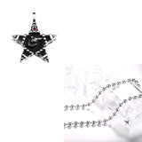 Titanium Steel Ball Bead Chain Viking Wolf Head – Jewelry Gift Ideas — 11