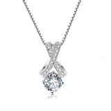 Three-dimensional Cross Necklace Earring Set – Jewelry Gift Ideas — 3
