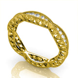 Simple Hollow Carved Men And Women Ring – Gifts for Her — 4