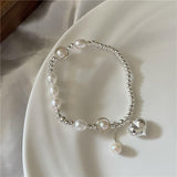 S925 Sterling Silver Love Pearl Round Bead – Jewelry Gift Ideas — 5