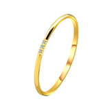 Women's Simple Titanium Steel Ring – Gifts for Her — 4