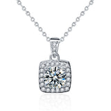 S925 Sterling Silver Jewelry Moissanite Pendant – Jewelry Gift Ideas — 3