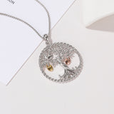 Fashion Heart Lucky Tree Hollow Necklace – Jewelry Gift Ideas — 4