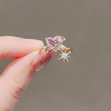 Elegant Light Luxury Niche Sweet Girl Ring – Gifts for Kids — 2