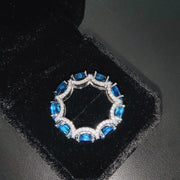 Hip Hop Heavy Industry Full Diamond Ring Female Plated – Gifts for Her — 3