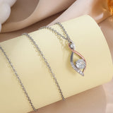 Simple Smart Necklace Two-color Electroplating – Jewelry Gift Ideas — 5