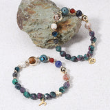 Natural Stone Twelve Constellations Bracelets Cut Hemp – Stylish Gifts — 3