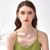Fashion Personality Love Heart Earrings Women – Stylish Gifts — 1