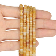 4 2mm Abacus Beads Right Angle Wafer Bracelet – Jewelry Gift Ideas — 2