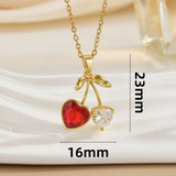 Women's Cherry Necklace Does Not Fade High-end – Jewelry Gift Ideas — 4
