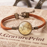 World Map Time Stone Woven Bracelet Female – Jewelry Gift Ideas — 4