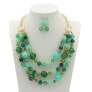 Exaggerated Resin Multilayer Collarbone Necklace – Jewelry Gift Ideas — 13
