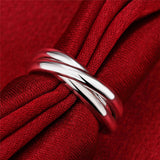 Creative Popular Glossy Three-ring Ring – Thoughtful Gifts — 3