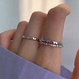 Fashion Niche S925 Sterling Silver Love Ring – Stylish Gifts — 1