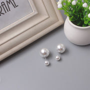 Stylish Pearl Earrings In Large And Small Pairs – Thoughtful Gifts — 2