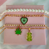 Heart Maple Bear Pendant Multilayer Twisted Chain – Jewelry Gift Ideas — 7