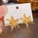 Personalized Cold Style Metal Flower Exaggerated Pearl – Stylish Gifts — 5