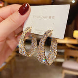Vintage Baroque Rhinestone Exaggerated Silver Stud – Meaningful Gifts — 5