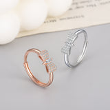 Women's Fashion Bowknot Zircon Ring – Stylish Gifts — 3