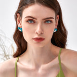 Fashion Personality Love Heart Earrings Women – Stylish Gifts — 4