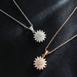 Smart Sunflower Zircon Clavicular Chain Korean Version – Tech Gifts — 5