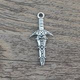 Antique Alloy Double-sided Sword Pendant – Jewelry Gift Ideas — 6
