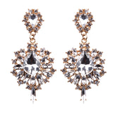 European And American Retro Drop-shaped Gemstone Earrings – Gift Ideas — 2