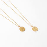 Round Coin Roman Relief Necklace – Jewelry Gift Ideas — 3