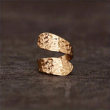 Irregular Concave-convex Open Ring – Small Gift Ideas — 5