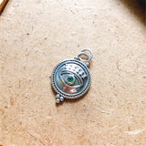 Vintage Niche Devil's Eye Sterling Silver Pendant – Jewelry Gift Ideas — 4