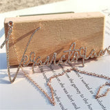 Personalized Bling Nameplate Necklace – Jewelry Gift Ideas — 7