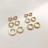 Earrings Temperament Simple Circle Small Hoop – Surprise Gifts — 4