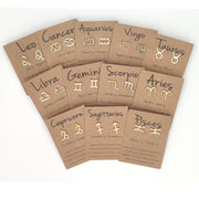 Twelve Constellation Card Fashion Stud Earrings – Stylish Gifts — 1