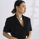 Hip Hop Cool Metal Punk Collar Elegant Necklace – Jewelry Gift Ideas — 18