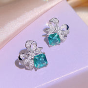 Bright Peacock Emerald Ring White Gold Plated – Jewelry Gift Ideas — 5