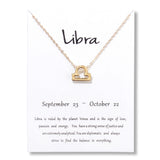 Twelve Constellation Necklace Pendant Female – Jewelry Gift Ideas — 7