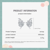 European And American Elegant Full Diamond Plant Earrings – Gift Ideas — 3